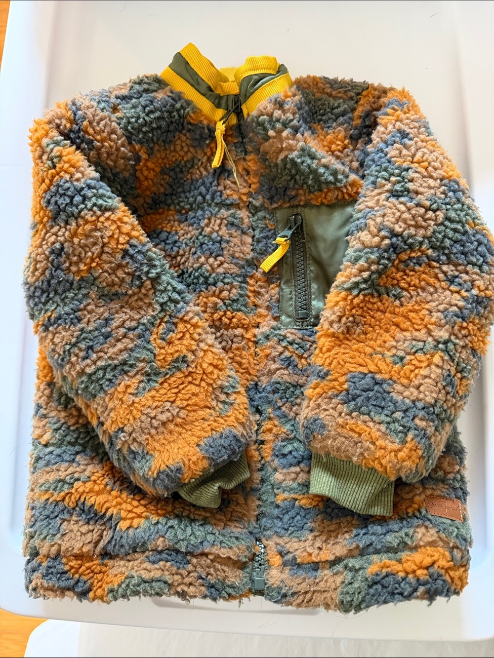 7 For Al Mankind Kids Fleece Jacket